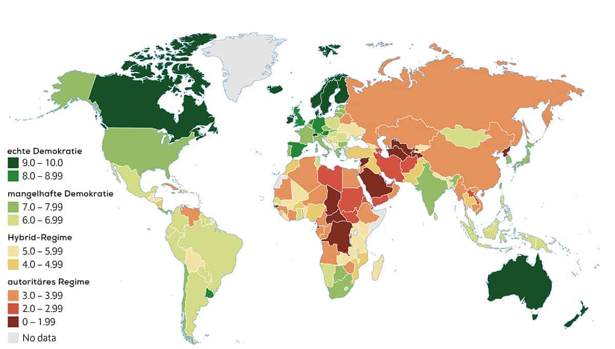 Globaler Demokratie-Index
