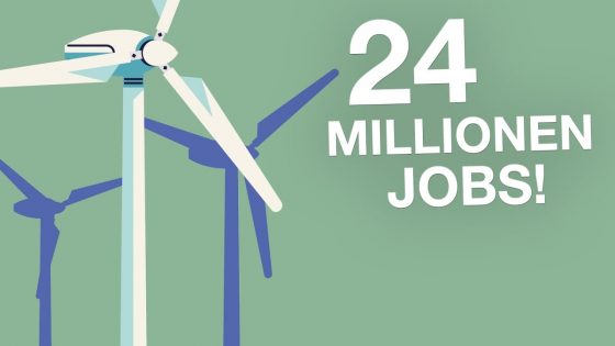 24 Millionen Jobs in erneuerbaren Energien  | Mythbusters