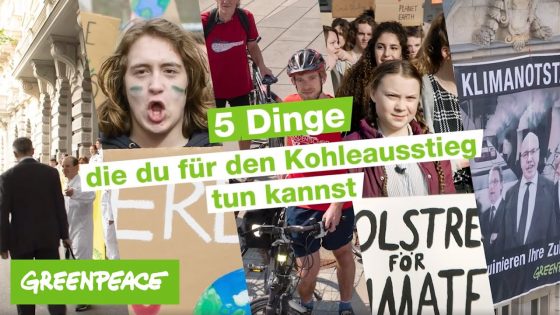 5 Dinge, die du für den Kohleausstieg tun kannst | Greenpeace Deutschland