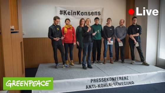 Pressekonferenz der Anti-Kohle-Bewegung zum Kohleausstiegsgesetz | Greenpeace Deutschland