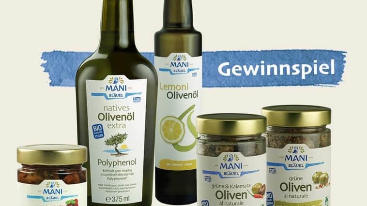 Gewinnen: Bio-Genusspaket von MANI