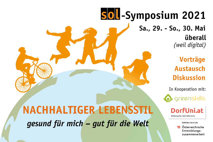 SOL-Symposium 2021! Nachhaltiger Lebensstil: gesund für mich – gut für die Welt