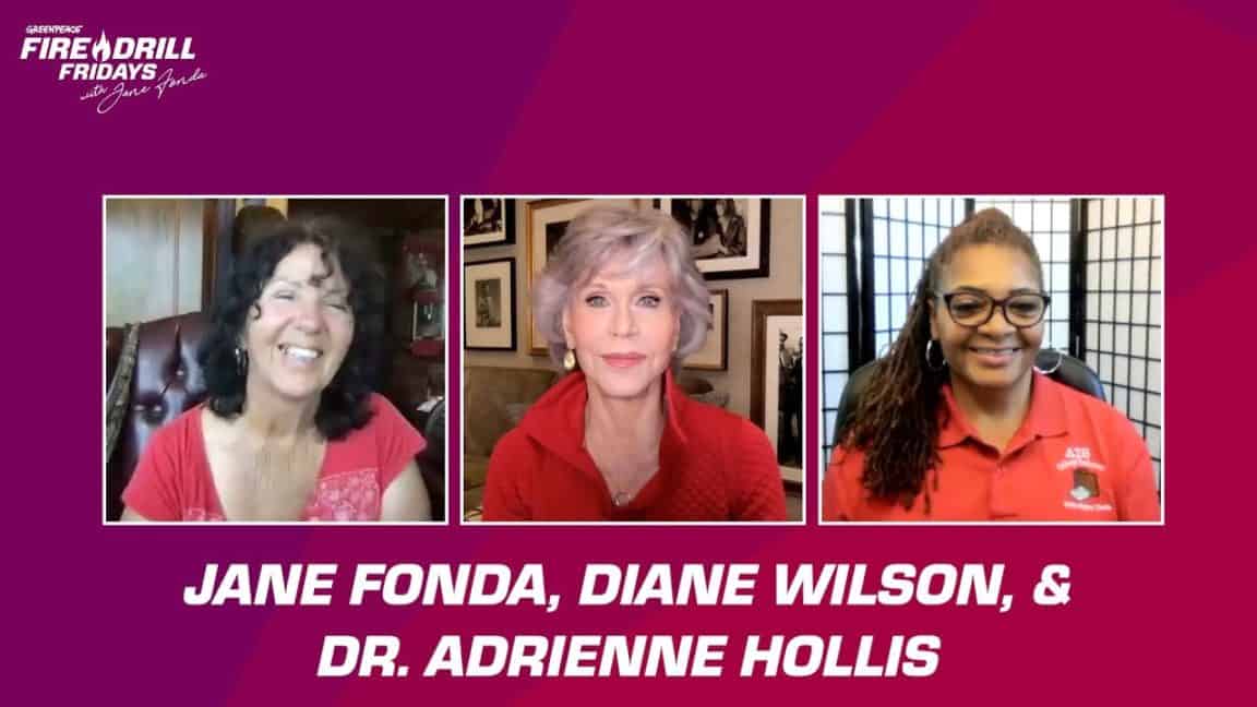 Fire Drill Friday mit Diane Wilson und Dr. Adrienne L. Hollis |  Greenpeace USA