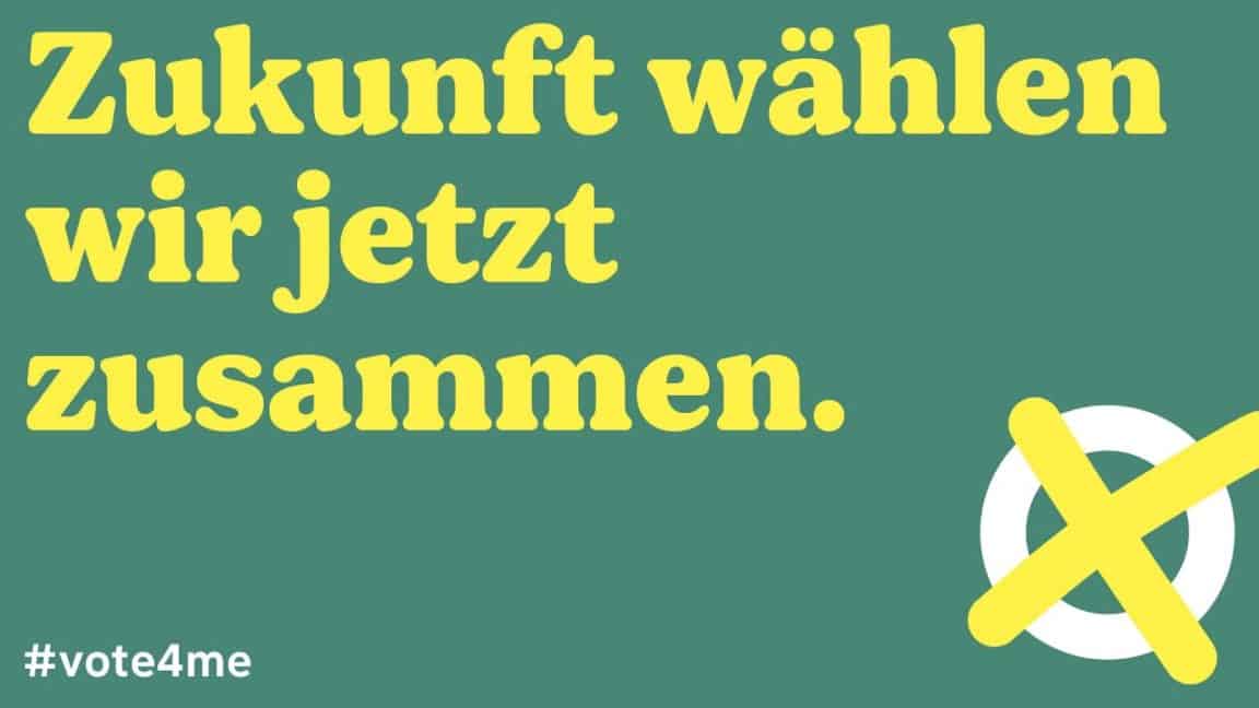 Zukunft wählen wir jetzt I #vote4me | Greenpeace Deutschland