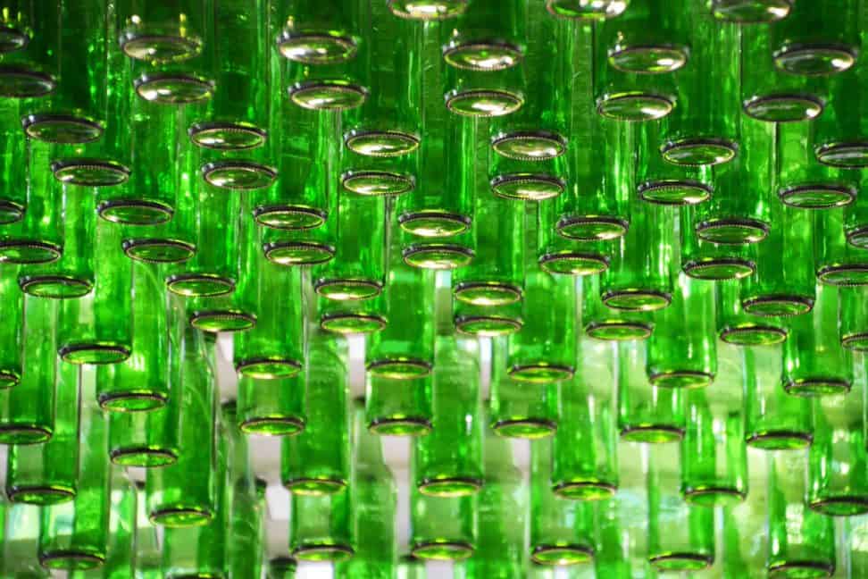 Recycling in Ö: 90 % trennen Glas sorgfältig