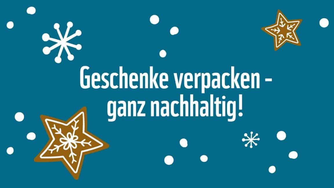 Geschenke verpacken – ganz nachhaltig! | WWF Österreich