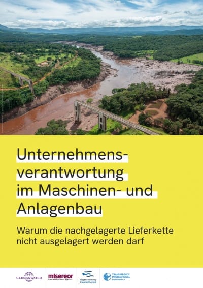 Maschinen deutscher Unternehmen bei Menschenrechtsverletzungen im Einsatz | Germanwatch