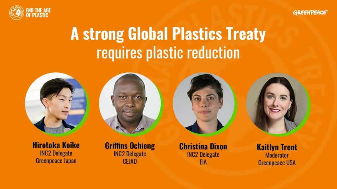 Ein starker globaler Kunststoffvertrag erfordert eine Reduzierung von Kunststoffen |  Greenpeace USA