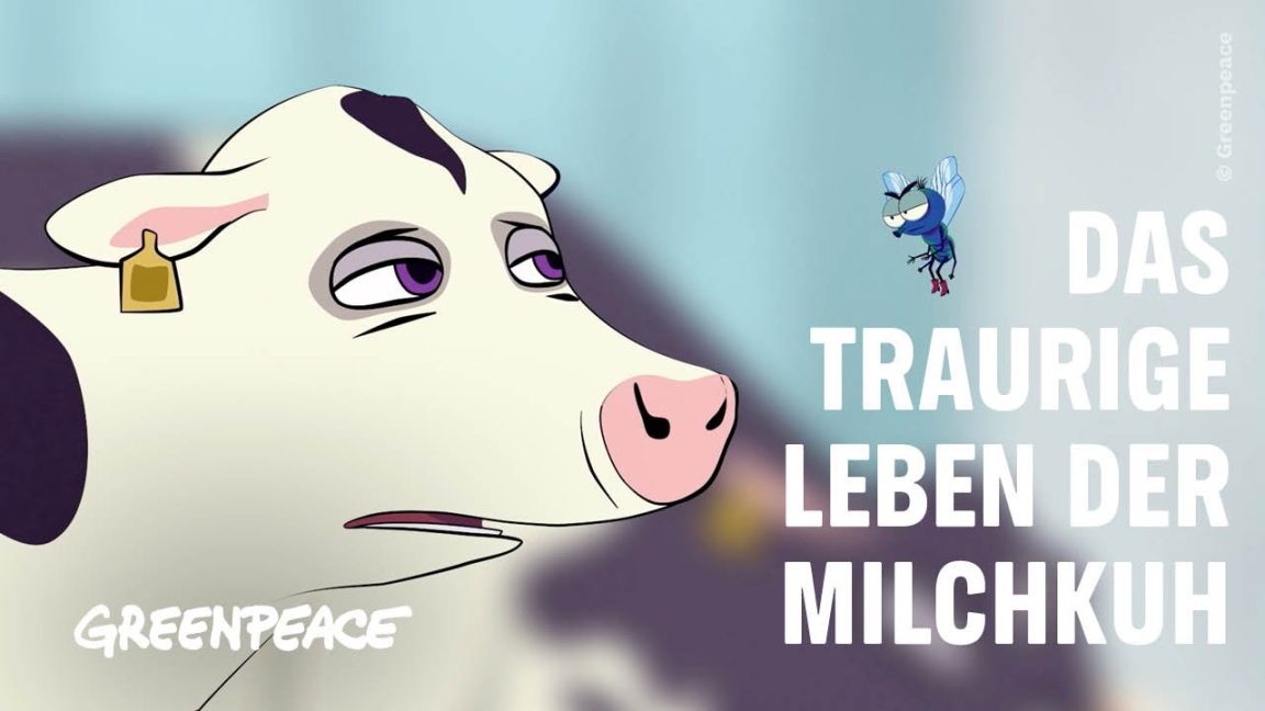 Das Rind muss an die frische Luft: Kühe in der Milchindustrie 💔🐮 | Mit der Stimme von Heike Makatsch | Greenpeace Deutschland