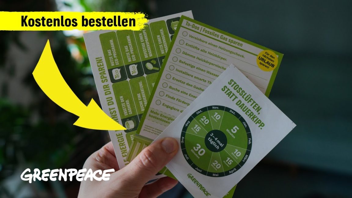 Energie sparen kinderleicht 💚 | Greenpeace Deutschland