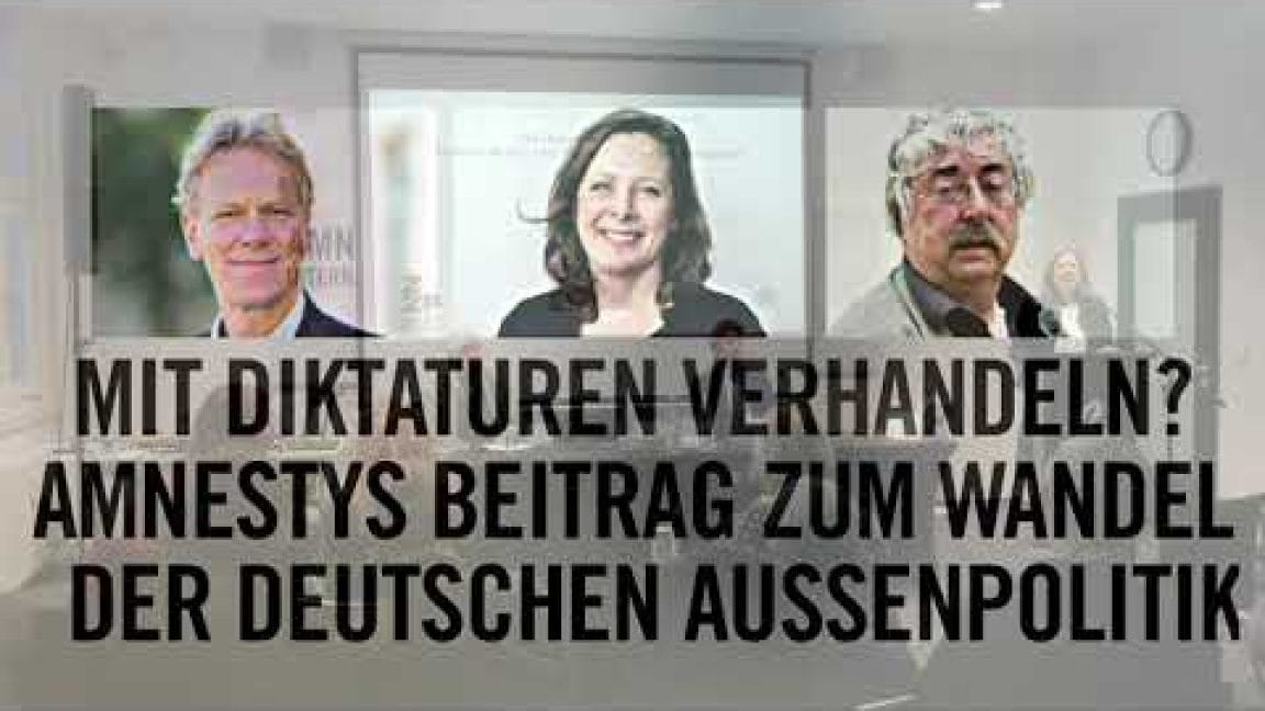 Mit Diktaturen verhandeln? | Amnesty Deutschland